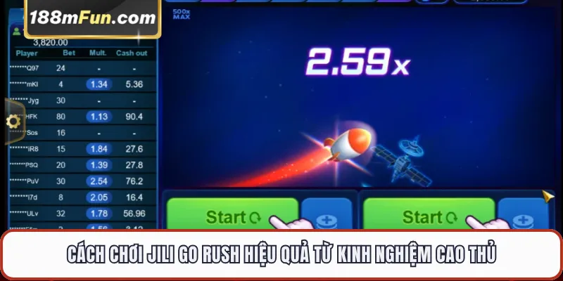 Cách chơi JILI Go Rush hiệu quả từ kinh nghiệm cao thủ