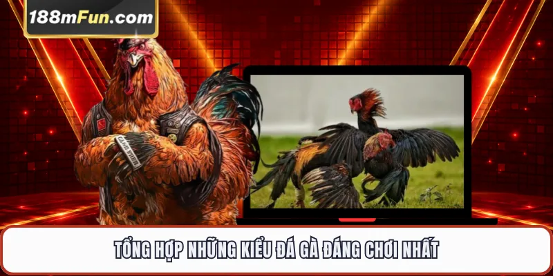 Tổng hợp những kiểu đá gà đáng chơi nhất